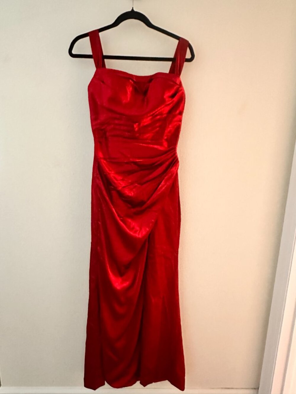 Dark Red Bridesmaid/Prom Dress